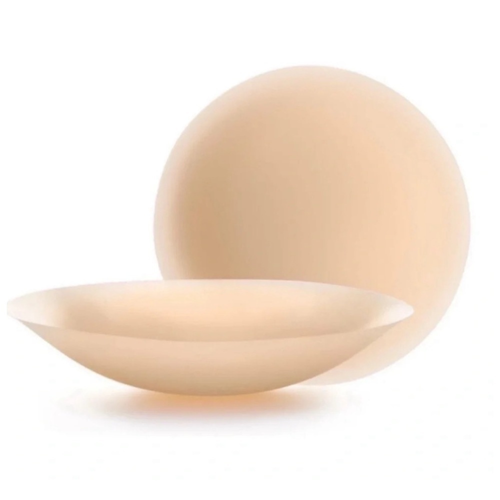 Sticky Adhesive Silicone Nipple Pasties - Reusable Nipple Covers (Light Skin)